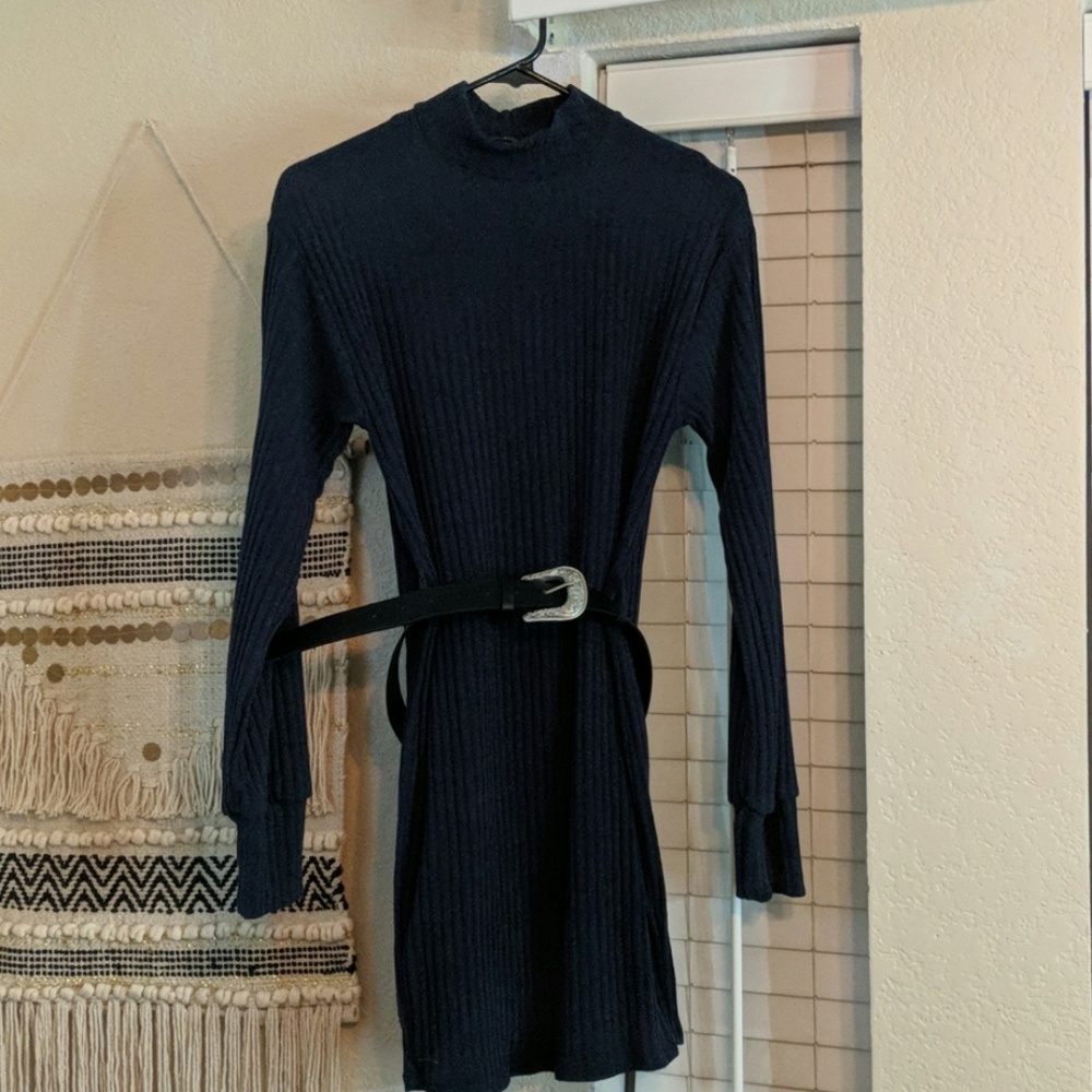 Sweater Long Sleeve Bodycon Dress